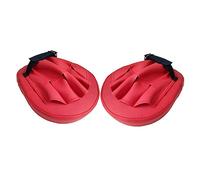 POPETPOP Paio Bersaglio Del Pugile Guanti Da Punzonatura Paramani Kick Boxing Racchette Da Boxe Colpire Il Bersaglio Scudo Da Calci Scudo Anticalcio Bersaglio Di Boxe Rosso