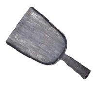 POPETPOP Pala Cenere in Acciaio Forgiato Mano Resistente e Antiruggine Pala per Stufa e Barbecue Strumento Pulizia Cenere Durevole e Pratico per Uso Domestico