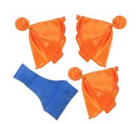 POPETPOP Palline d'Acciaio per Soluzione Sicura e Portatile e Set di 4 Bandierine da Arbitro di Calcio Sacco di Fagioli Oxford Allenamenti Amatoriali e Scenari di Rigore