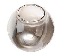 POPETPOP Paralume Sferico in Vetro Grande Diametro, Copertura Luminosa Trasparente e Facile da Pulire, per Ambienti Classici e Cucine Moderne