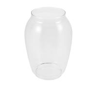 POPETPOP Paralume Vetro per Lampada Cherosene Lanterna a Olio Globo Vetro Sostituzione Lanterna Uragano Uso Esterno Stile Vintage