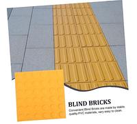 POPETPOP Pavimentazione Esterna Mattoni in Pvc Pannelli Guida Multifunzionali Per Percorsi Pedonali Adesivi Resistenti e Facili Da Pulire Per Marciapiedi e Giardini