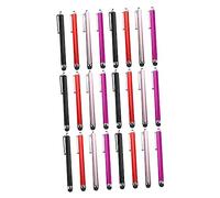 POPETPOP Penna Stilo Delicata Portatile 36 Pezzi in Alluminio e Plastica, Leggera per Scrivere e Disegnare su Schermi Touchscreen di Smartphone e Tablet Colore Casuale