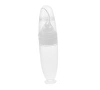 POPETPOP per Alimenti Silicone con Base Stabile e Cucchiaio per Svezzamento e Alimentazione Anziani e Persone con Disabilità Colore