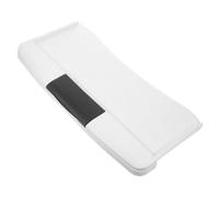POPETPOP per Tastiera Regolabile Scrivania con Cassetto Estraibile Accessorio Ergonomico per Ufficio e Ordinato per Tastiere e Mouse Colore Bianco Scorrimento Non Incluso