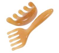 POPETPOP Pettine Massaggiatore e in Strumento Manuale Lifting e Pressoterapia per Capelluto Comb Ergonomico e Liscio per e Rilassamento