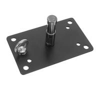 POPETPOP Piastra da Parete in Acciaio Inox per Luci da Studio Fotografico e Televisivo, Supporto Leggero Design Salvaspazio e Montaggio Facile per Ambienti Interni
