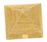 POPETPOP Piccola Riproduzione di Piramide Egiziana in Resina Simulazione da Tavolo Decorazione retrò per Ragazza e Adulti Regalo di Inaugurazione della Casa