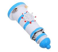 POPETPOP Piccoli Ornamenti del Faro Mari Nautico Navigazione Arredamento da Tavolo da Spiaggia Costiero Decorazione di Faro Forniture per La Casa Netto Nave Poster Oceano di Legno