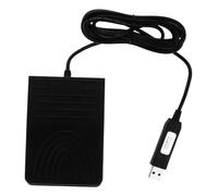 POPETPOP Piede Singolo USB per Simulatore Pedale USB Chiave Combinata Controllo del Pedale Assegnazione di Funzioni Personalizzate Tramite Software