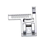 POPETPOP Piedino per Macchina da Cucire con Guida di Cucitura in Metallo Durevole Segni Incrementali per Cuciture Uniformi Compatibile con Macchine Low-Shank Domestiche Brother Singer