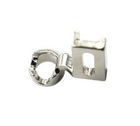 POPETPOP Piedino Premistoffa Righello Basso in Acciaio Inox per Macchine da Cucire Domestiche Basse Fessura Regolabile e Parete 1/4 Anti-Contatto Ago Compatibile Brother Singer Babylock