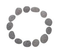 POPETPOP Pietre Laviche Vulcaniche Naturali per Bracieri da Esterno e Caminetti, Piccole Rocce da Fuoco Riutilizzabili 3-5 Cm, per Riscaldatori da Patio e Barbecue in Pietra, Decorazione