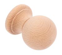 POPETPOP Pinnacoli in Legno Massello Non Finiti per Montanti del Letto e Scale Interne, Terminali Decorativi a Intaglio Design Ponte Romano, Accessori per Arredamento Casa e Progetti Fai