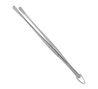 POPETPOP Pinza Cucina Acciaio Inossidabile con Gancio Pinzette Lunghe per Alimenti per e Impiattare Utensile per Chef e Appassionati Cucina
