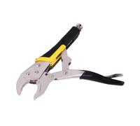 POPETPOP Pinza Ganasce Non Rotonde in Acciaio al Carbonio con Impugnatura Antiscivolo Morsetto Autobloccante per Lavorazioni e Utensile Manuale per Trapano Mano