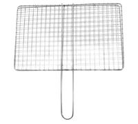 POPETPOP Pinza per Barbecue in Acciaio Inossidabile per Grigliate all Aperto, Cestello per Verdure e Pesce, Compatibile Griglie a Carbone per Cottura Uniforme