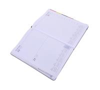 POPETPOP Planner Organizer Hardcover Daily Work Planner For Students Teachers Professionals English Days Schedule Journal For Management And Goal Setting