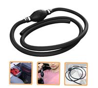 POPETPOP Pompa Manuale per Carburante con Tubo in Gomma Nbr e Lega Alluminio Pompa per Travaso Adatta per Serbatoi Auto e Barche Installazione Facile e Resistente