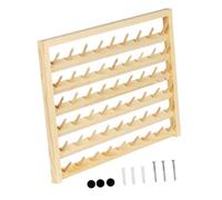 POPETPOP Porta Filo per Trecce Porta Rocchetto da Ricamo in Legno Organizer per Rocchetti di