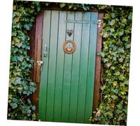 POPETPOP Porta in Minimalista Stile Giapponese Elegante per Ingresso Casa e Negozio Decorazione Duratura in per Porta Ingresso Allarme e Raffinato