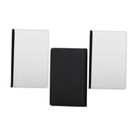 POPETPOP Porta Passaporto da Viaggio in Pelle Pu 3 Pezzi Custodia per Documenti e Carte, Elegante, Resistente e Pratico per Viaggi Sicuri e Organizzati