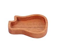 POPETPOP Porta Plettro Per Chitarra Scatola Clip Per Chitarra Custodia Per Riporre i Plettri Accessorio Marrone
