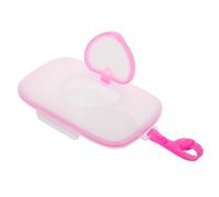 POPETPOP Porta Salviette Portatile Per Ragazza Dispenser Da Viaggio Forma Di Cuore Contenitore Per Salviette Ricaricabili Per Auto e Borsa Per Pannolini