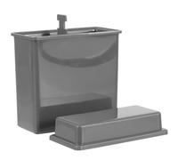 POPETPOP Porta Vetrini Microscopio in Plastica Posti con Vasetto per Colorazione e Essiccazione Rapida Supporto a Strati per Laboratorio di Istologia e Citologia Resistente e Facile da