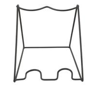 POPETPOP Portabottiglia da Tavolo Singolo in Ferro Nero, Supporto | Compatibile Bottiglia e Acqua Frizzante, Stabile Sul Piano Cucina, Decorazione Contemporanea