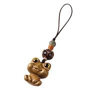 POPETPOP Portachiavi Pendente Legno Charm per e Cellulare Decorazione per Zaino e Accessori Legno