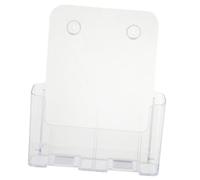 POPETPOP Portadocumenti Parete Trasparente in Depliant Singolo Organizer Ufficio Resistente e per Esposizione File