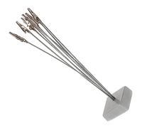 POPETPOP Portafoto Clip Forma Albero Resina Base Clip in Acciaio Inossidabile Altezza Base per Appunti Biglietti da Visita Foto