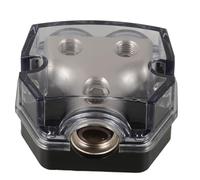 POPETPOP Portafusibili Auto Audio con Protezione Sovraccarico Blocco Distribuzione Multifunzione per Amplificatore e Subwoofer Auto Installazione Facile Senza Competenze Professionali