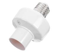 POPETPOP Portalampada E27 Sensore di Movimento a Montaggio Superficiale in Abs e Lega di Zinco, Base per Lampade LED Durata Estesa per Ufficio e Centro Commerciale