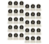 POPETPOP Portalampada Fluorescente T8 G13 in Abs Resistente al Calore per Tubi Led, Base a Rotazione per Lampade a Soffitto, Set da 30 Pezzi per Sostituzione e Installazione Colore Casuale