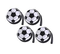 POPETPOP Portamonete Tondo a Tema Calcio in Latta, Sacchetto Porta Monete e Snack, Contenitore Compatto per Cambio, Idea Creativa per Appassionati di Calcio Colore Casuale