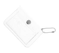 POPETPOP Portamonete Trasparente in Pvc Design a Cordino, Mini Borsa per Carte e Monete, 3 Pezzi, Stile Semplice alla Moda per Donne e Ragazze in Vacanza o Compleanno