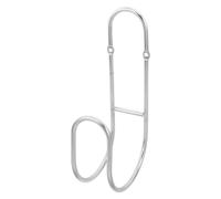 POPETPOP Portatubo da Parete per Giardino in Acciaio Inox, Argento | Montaggio Semplice su Muro Esterno, Resistente alla Ruggine, Adatto a Cemento, Legno e Mattoni