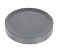 POPETPOP Portavaso Mobile Ruote, Sottovaso Rotondo 26 Cm in Metallo, per Spostare e Decorare Balconi e Ambienti Interni, capacità di Carico Elevata