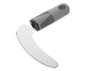 POPETPOP Posate Adattabili per Anziani in Acciaio Inossidabile Taglia Bistecche Anti-Shake Utensili da Cucina per Adulti Disabili e Forchetta da Riabilitazione per Alimentazione Assistita