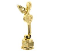 POPETPOP Premio in Resina per Concorso Musicale a Forma di Nota Musicale, Riconoscimento per Competizione Canora, Decorazione per Cerimonie Scolastiche e Ufficio, Simbolo di Onore e