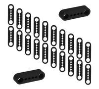 POPETPOP Proteggi Sportelli Auto in Silicone Nero 40 Pezzi Cuscinetti Ammortizzatori per Riduzione Rumore e Protezione Antigraffio della Serratura della Portiera