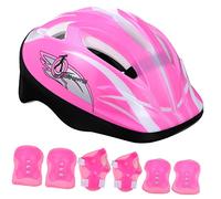 POPETPOP Protettivo per Casco e Ginocchiere per Skateboard Roller e Scooter Imbottitura Spessa e Comfort Adatto Sport All