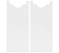 POPETPOP Protezione Angolare Trasparente per Mobili 2 Pezzi Cuscinetti Ammortizzanti Ignifughi per Gambe di Sedie e Tavoli Paracolpi per Pareti per Uso Domestico e Sicurezza