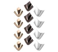 POPETPOP Protezione per Tacchi Alti in Metallo Resistente Copri Punta per Scarpe Appuntite da Donna Set da 12 Pezzi Tappi per Punte Scarpe Eleganti Facile da Installare per Eventi e Uso