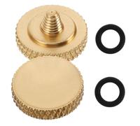 POPETPOP Pulsante di Scatto in Metallo e Plastico Oro per Fotocamera Compatibile Micro 4/3 Rilascio Morbido e Fotocamere a Pellicola, Adatto per Ritratti e Paesaggi