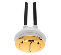 POPETPOP Pulsante Doppio per Scarico Wc in Abs, Pratico e Facile da Usare, Accessorio per Cassetta del Bagno Doppio Tasto per Risciacquo Efficiente Colore Casuale