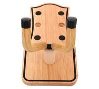 POPETPOP Rack per pareti di chitarra supporto per il monte della parete di chitarra Appendiabiti da parete per ukulele Beige