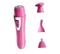 POPETPOP Rasoio Elettrico Per Naselli Usb Ricaricabile Tagliacapelli Multifunzionale Per Uomo e Donna Design Compatto e Facile Da Usare Rosa